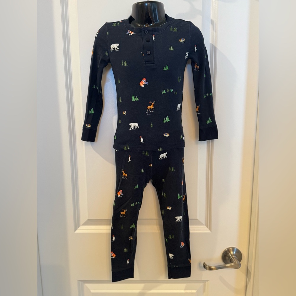 Petite Plume ‘Arctic Antics’ 100% Pima Cotton  Pajamas